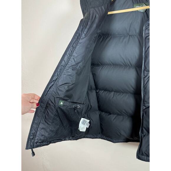 Eddie Bauer Men’s Goose Down 700 Fill Puffer Vest Black  Outdoors Ski Gorpcore L - Picture 6 of 8